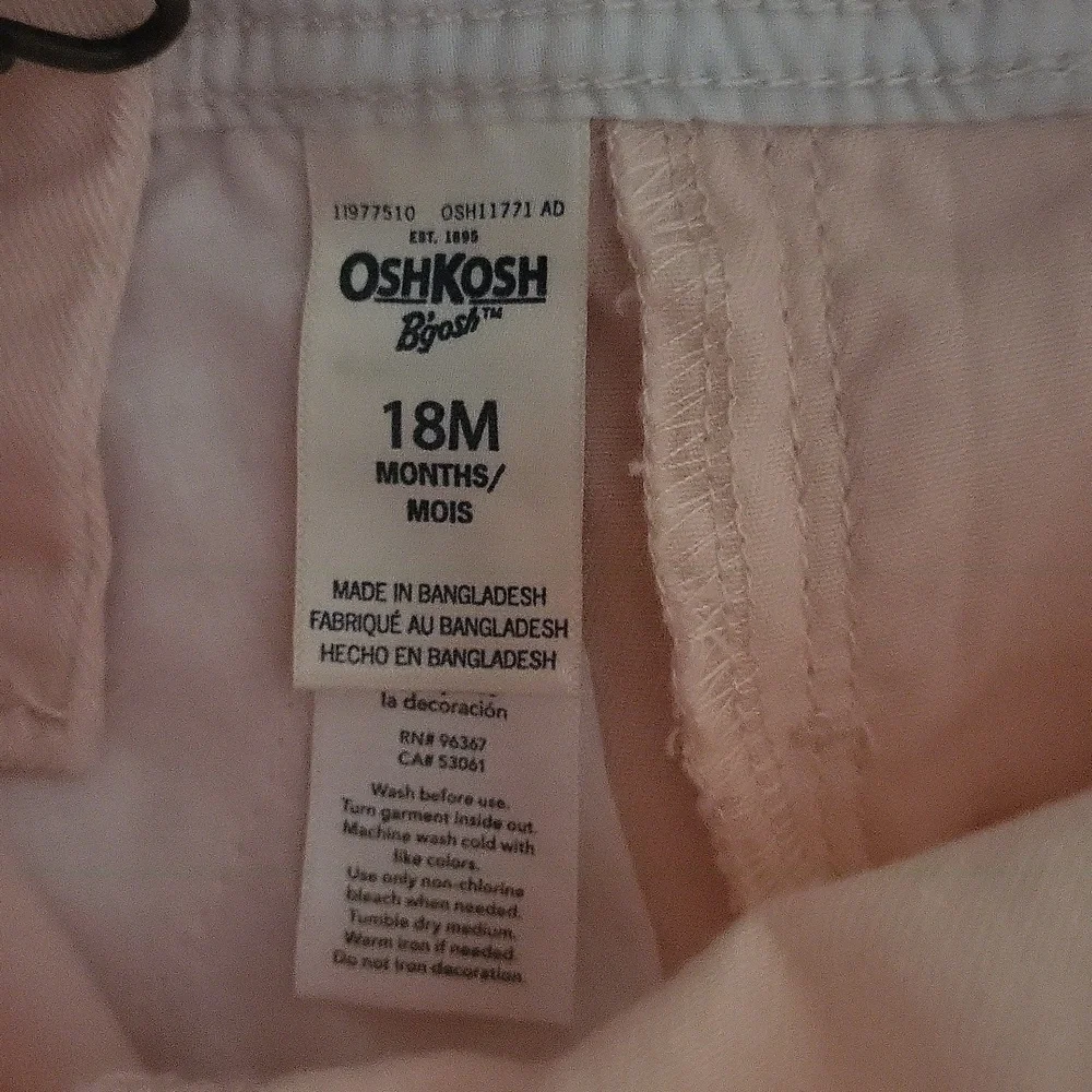 OshKosh B'gosh® Heart Pocket Overalls